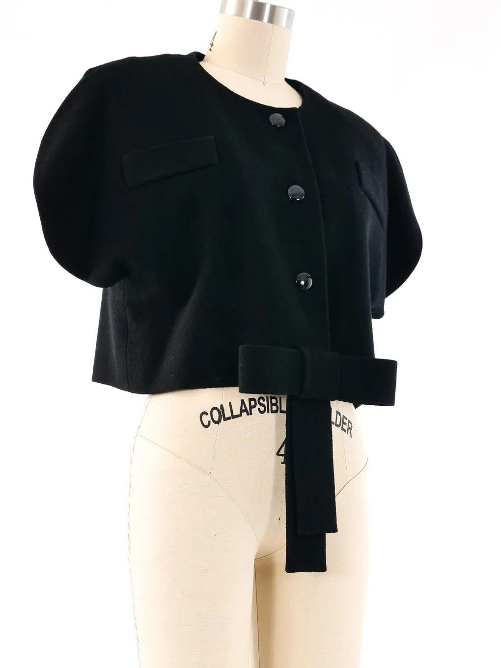 Pierre Cardin Architectural Cropped Jacket