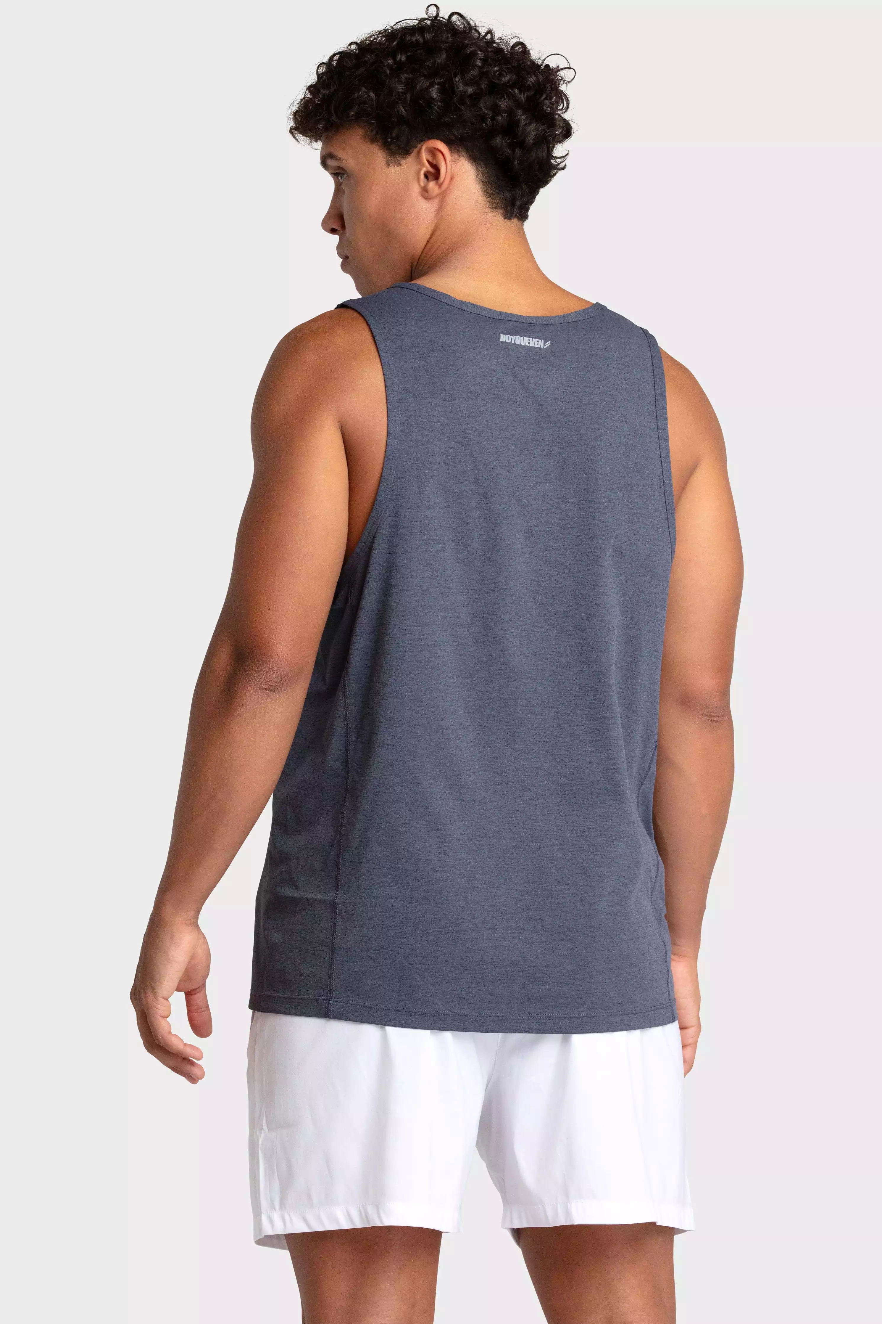 Puremotion Muscle Tank V3 - Charcoal Blue