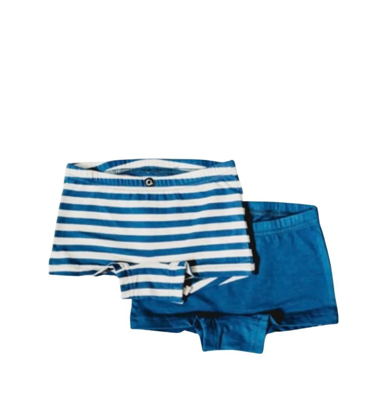 Q for Quinn- Organic Cotton Girls Boyshorts- Sailor Stripes