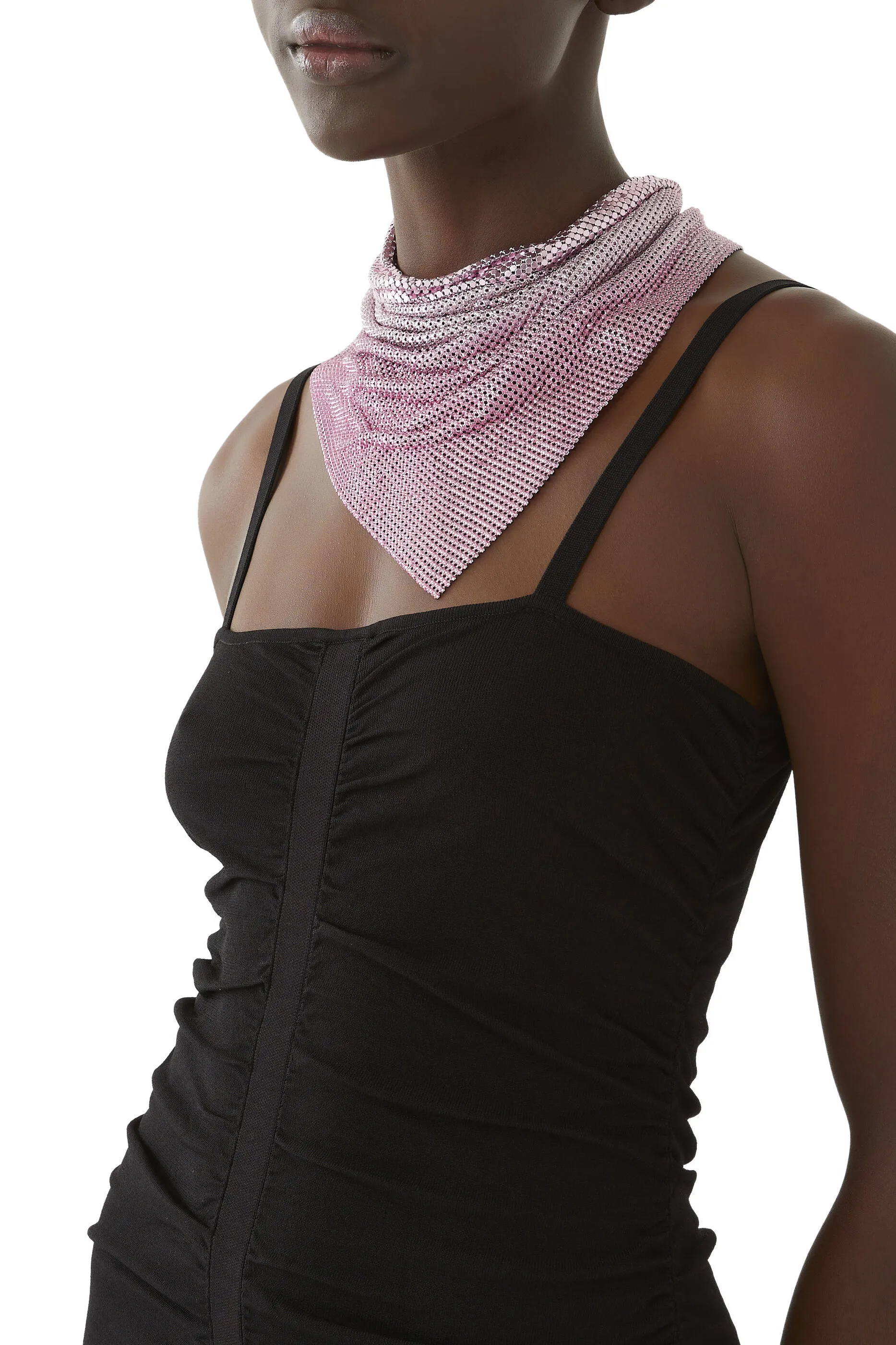 Rabanne Pixel Neck Scarf