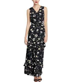 Rachel Roy Womens Surplice Maxi Dress