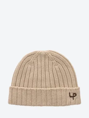 Rib stitch lp beanie