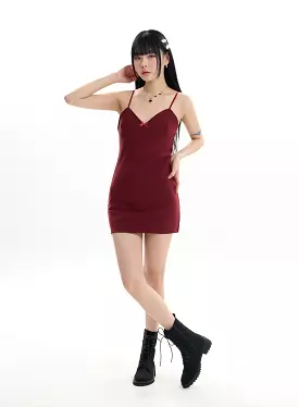 Ribbon Front Cami Dress IF413