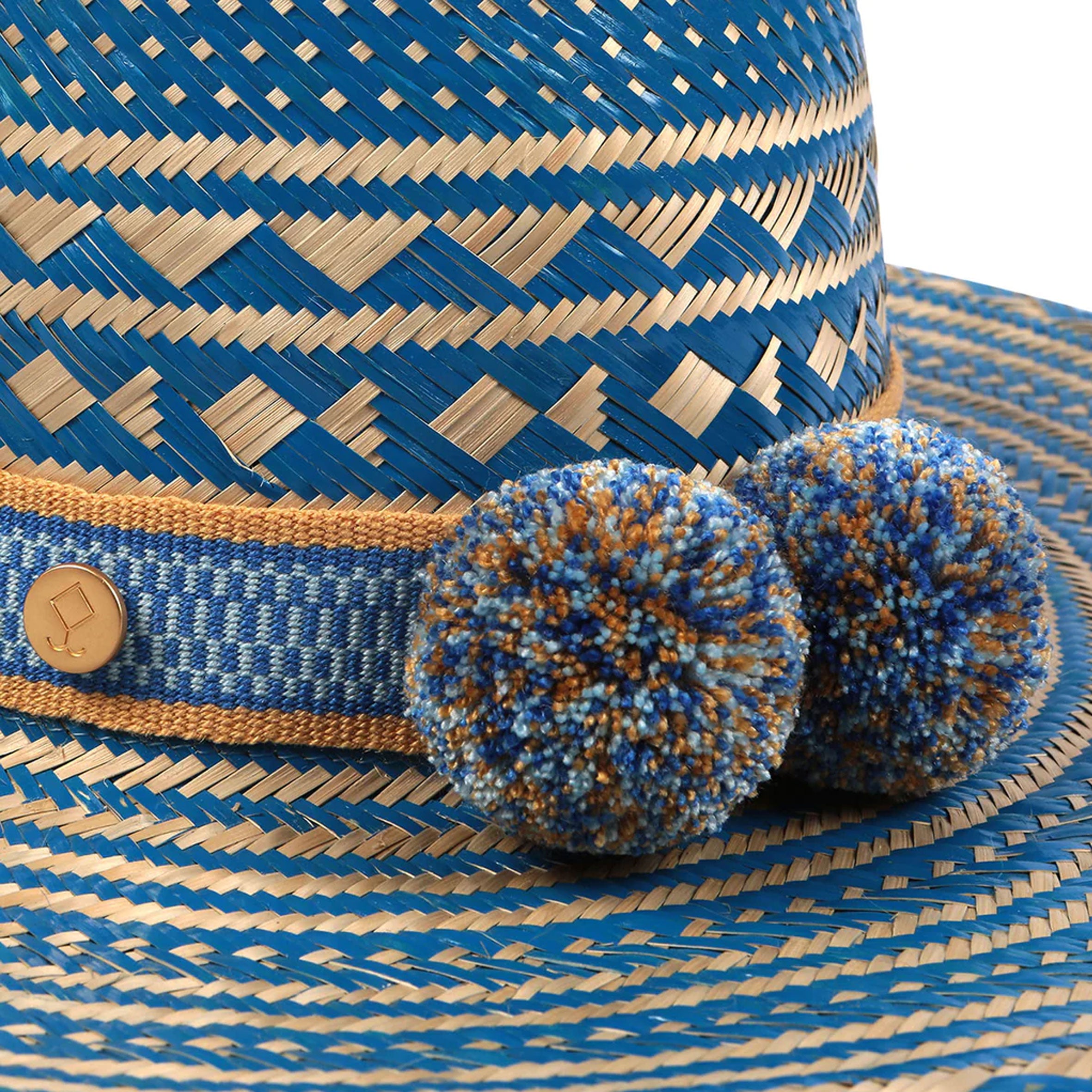 Sanin Iraka Pom Hat, Blue