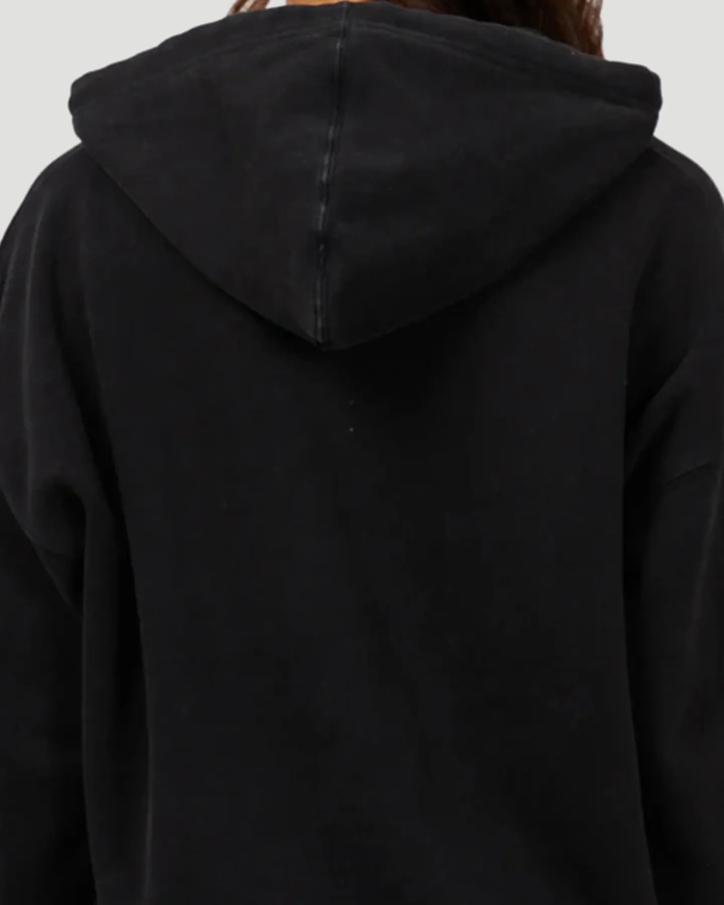 Silent Theory Oversized Hoody - Washed Black | SurfStitch