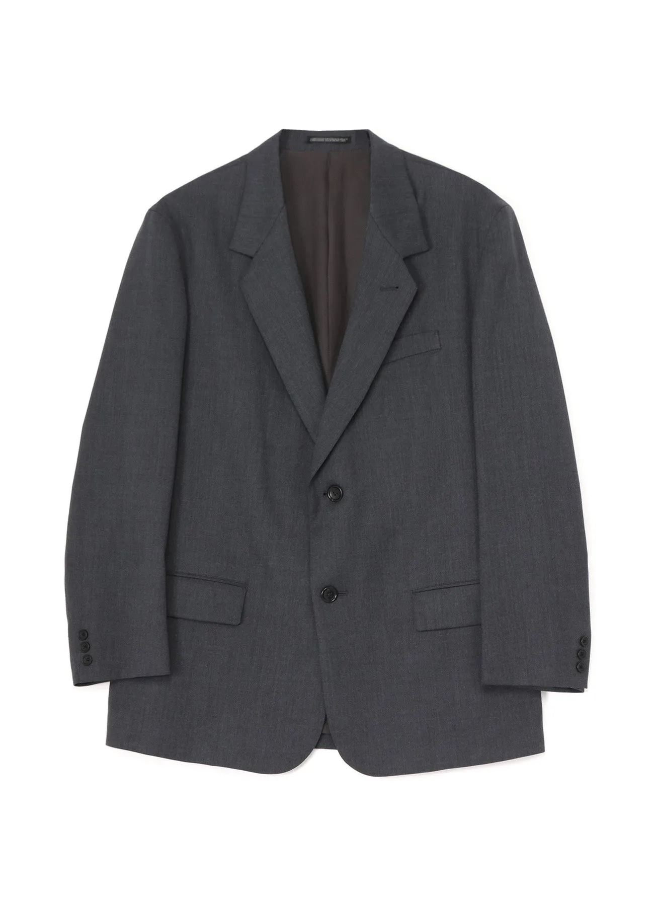 SUIT GABARDINE JACKET WITH 2-BUTTONS