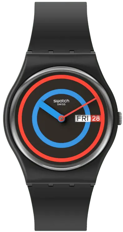 Swatch Circling Black