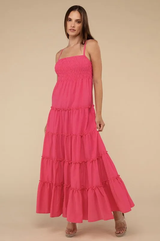 Tara  Tiered Cami Maxi Dress