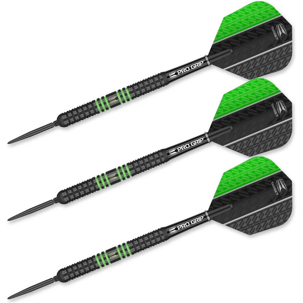 Target Vapor8 Black Green SP Steel Tip Darts