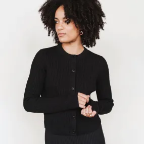 The Capsule Cardigan Black