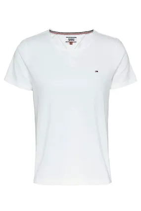 Tommy Hilfiger Women Slim Fit Logo Tee White