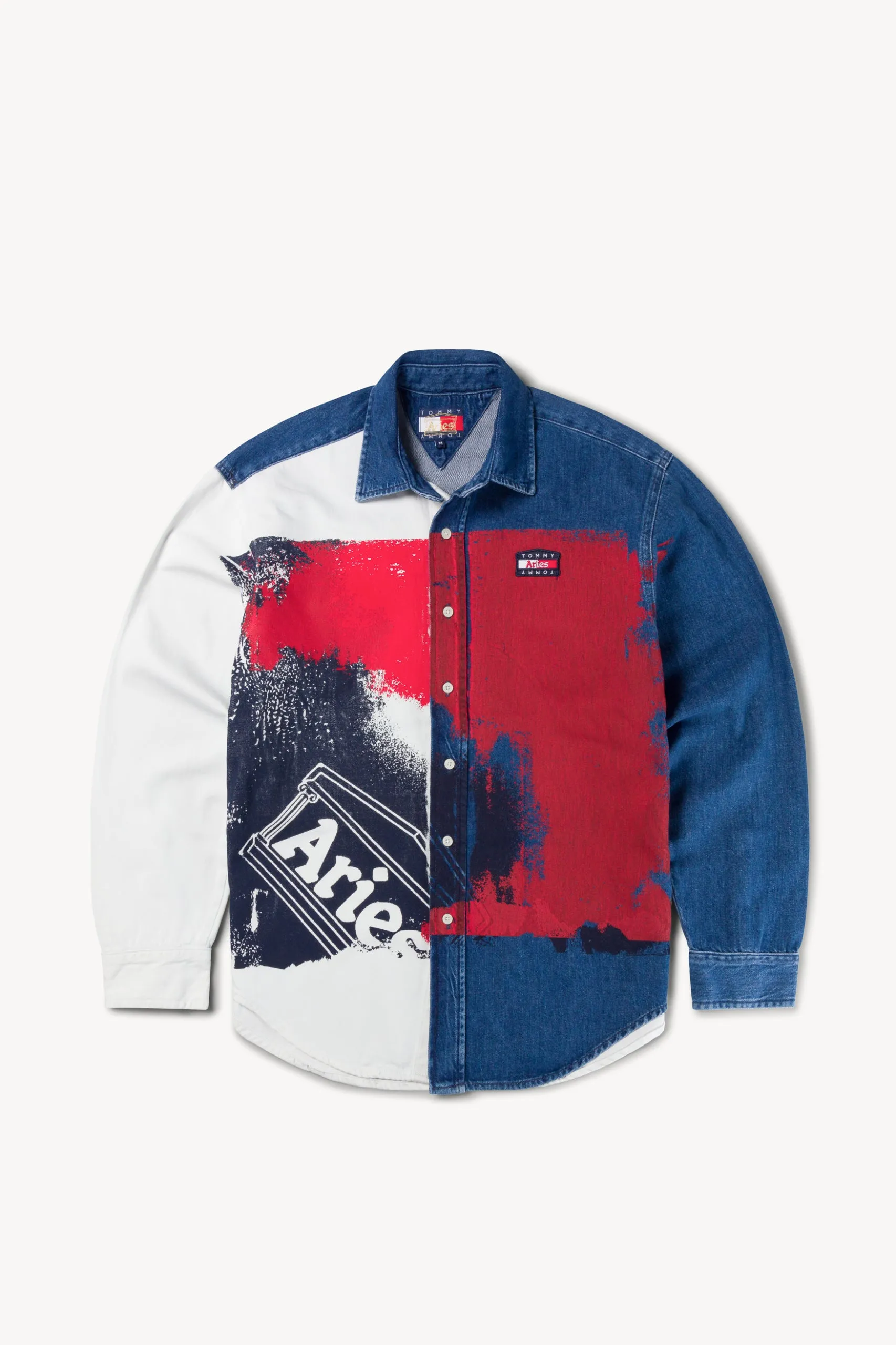 Tommy x Aries Denim Flag Shirt