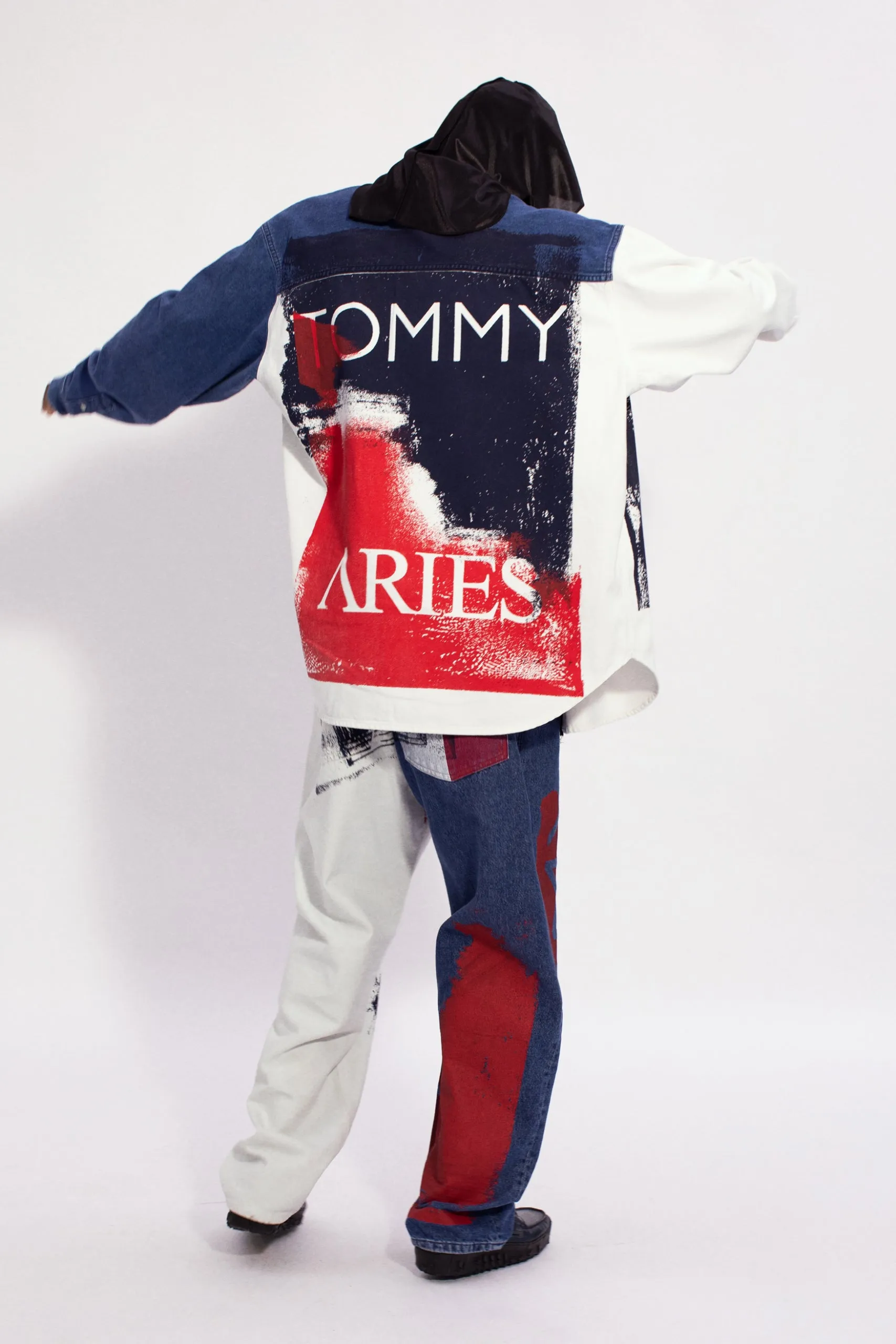 Tommy x Aries Denim Flag Shirt