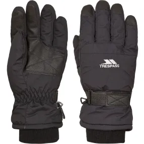 Trespass Adults Gohan Skiing Snowboarding Gloves - Black