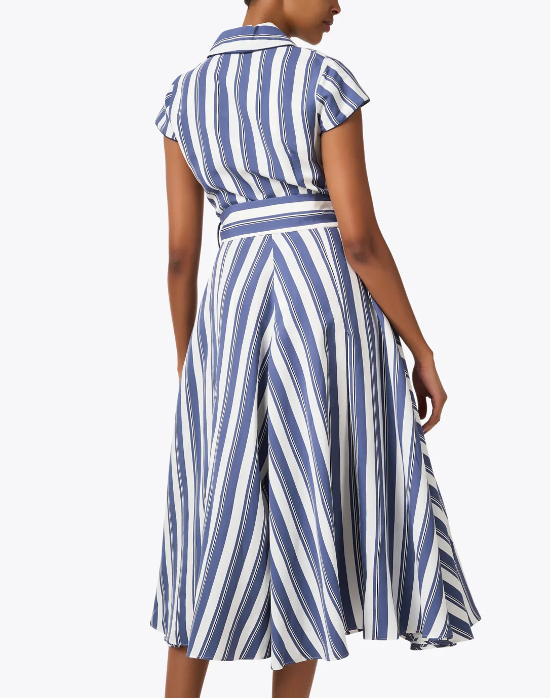 Zoe Blue Striped Dress